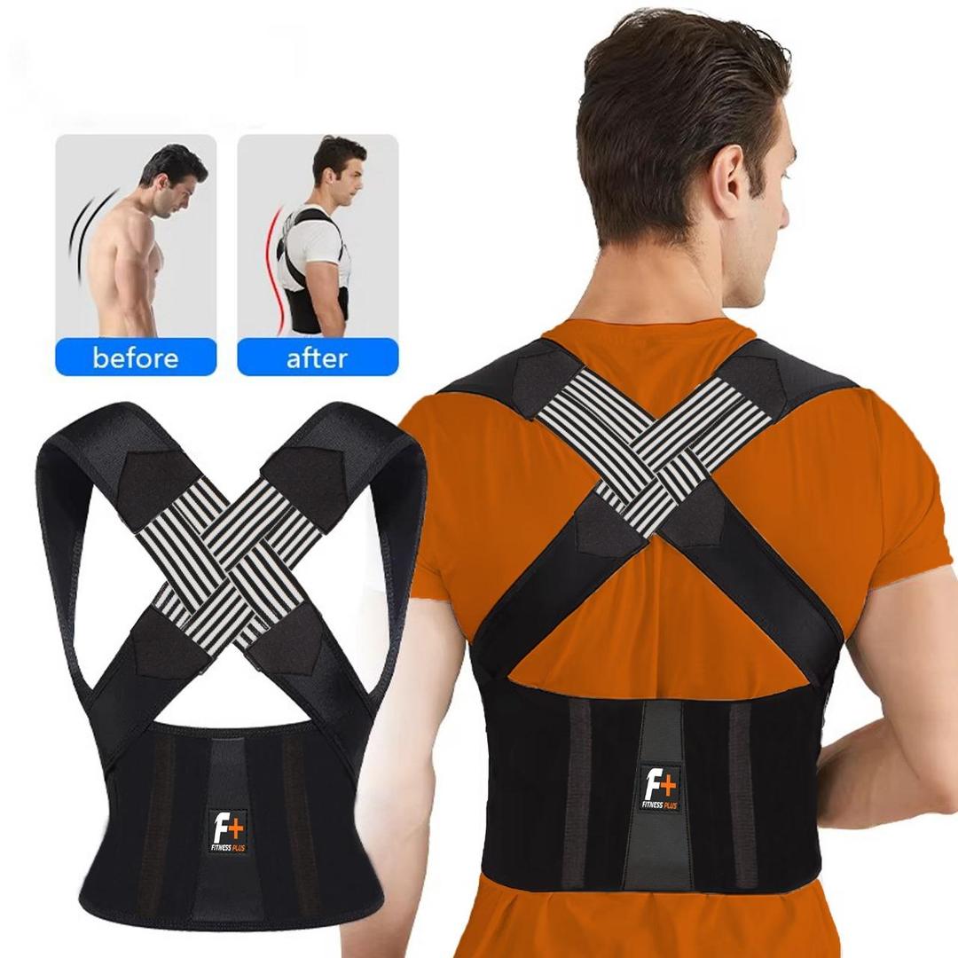 Markaz verified seller MZ1478200043FSPS   Save· 106 Nylon Posture Corrector Belt Black XL XXL
