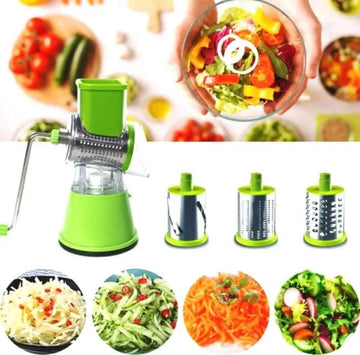 2L Manual Food Chopper Gray ABS