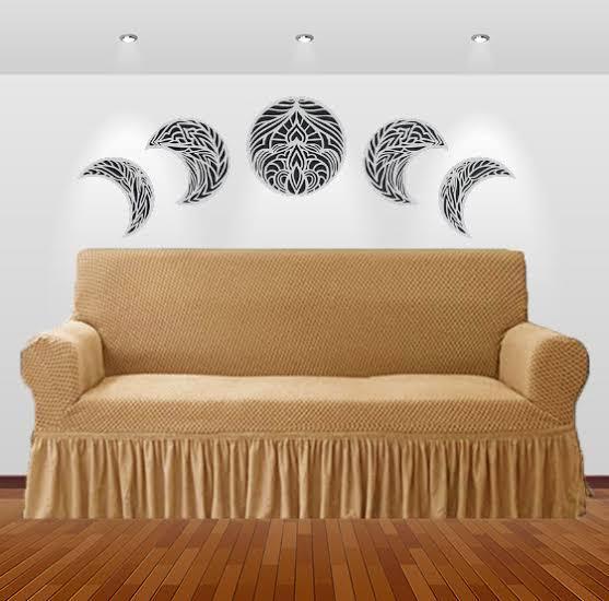 Markaz verified seller MZ34500204HRCLN   Save· 295 5 Seater Mesh Sofa Cover Cover for Home Dust Proof